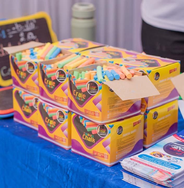 Paquet de Craies colorées